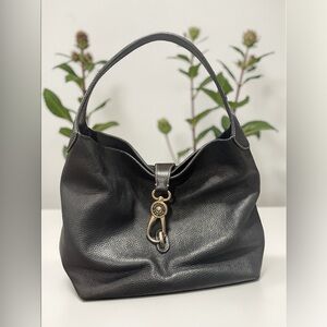 Dooney & Bourke Black Leather Hobo Bag